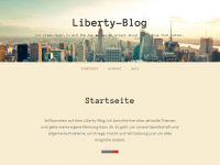Screenshot des Blogs Liberty-Blog