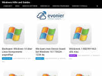 Screenshot des Blogs Winx Tipps – Alles zum Thema Windows und Sicherheit