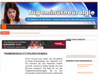 Screenshot des Blogs Trigeminusneuralgie erfolgreich behandeln