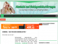 Screenshot des Blogs Schwindel und Gleichgewichtssörungen erfolgreich behandeln