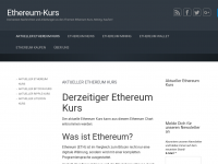 Screenshot des Blogs Ethereum Kurs