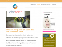 Screenshot des Blogs LebeReich