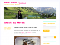 Screenshot des Blogs Kawaii Nohara – かわいいのはら