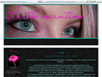 Screenshot des Blogs In the meantime