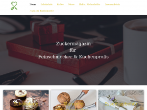 Screenshot des Blogs Zuckermagazin
