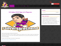 Screenshot des Blogs failversprechend.de