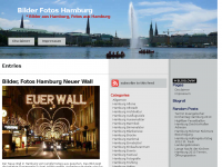 Screenshot des Blogs Bilder Fotos Hamburg