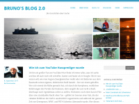Screenshot des Blogs BRUNO’S BLOG 2.0 die Geschichte einer Suche