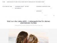 Screenshot des Blogs Weil nur die Liebe zählt