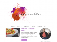 Screenshot des Blogs juliamalia – Food & Lifestyle Blog