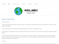 Screenshot des Blogs Wikilando