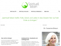 Screenshot des Blogs Spirituell leben | Spirituelle Werkzeuge – Spirituelle Heilung