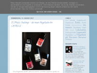 Screenshot des Blogs Confessions of a Beautyholic