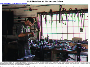 Screenshot des Blogs schlitzfraese.com | Tipps und Tricks zu Schlitzfräsen