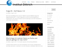 Screenshot des Blogs Coaching Blog – Institut Dittrich