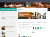 Screenshot des Blogs Wunderlander