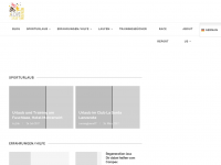 Screenshot des Blogs Aktivblog Triathlon, Laufen, Radfahren, Schwimmen sind unserer Sportarten.