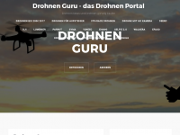 Screenshot des Blogs Drohnen Guru