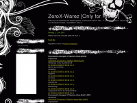 Screenshot des Blogs ZeroX-WareZ