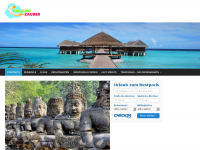 Screenshot des Blogs Urlaubszauber