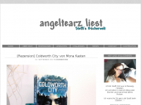 Screenshot des Blogs angeltearz liest