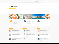Screenshot des Blogs Tourists in Dubai