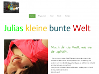 Screenshot des Blogs Julias kleine bunte Welt