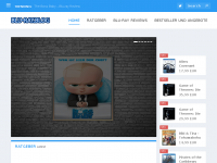 Screenshot des Blogs blu-ray.blog
