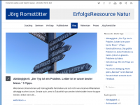 Screenshot des Blogs joerg-romstoetter