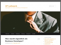 Screenshot des Blogs 3P Leitwerk