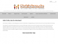 Screenshot des Blogs Nakieken, das Familienblog