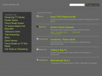 Screenshot des Blogs Wind-Series