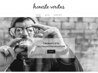 Screenshot des Blogs honeste veritas