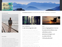 Screenshot des Blogs Mundwerk Blog
