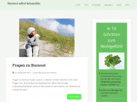 Screenshot des Blogs Burnout selbst behandeln
