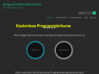 Screenshot des Blogs programmierenlernen.eu