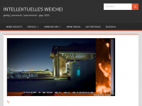 Screenshot des Blogs Intellektuelles Weichei – est. 2005