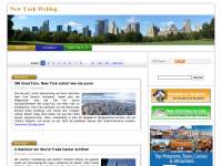Screenshot des Blogs New York Weblog
