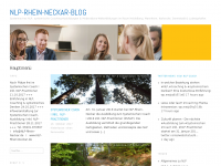 Screenshot des Blogs Der NLP-Rhein-Neckar-Blog