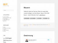 Screenshot des Blogs mikrowelt