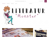 Screenshot des Blogs LiteraturMonster