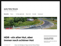 Screenshot des Blogs auto-foto-forum