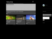 Screenshot des Blogs Naturicia