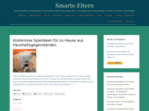 Screenshot des Blogs SmarteEltern