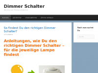 Screenshot des Blogs Dimmer-Schalter