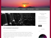 Screenshot des Blogs Linansey