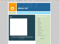 Screenshot des Blogs Album Full