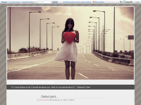 Screenshot des Blogs Meine verrückte Welt