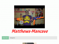Screenshot des Blogs Matthews Mancave