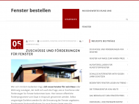 Screenshot des Blogs Fenster im Internet kaufen – das müssen Sie wissen